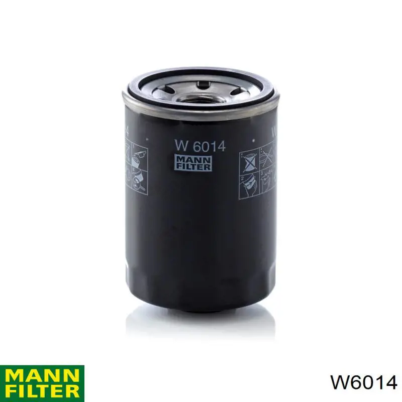 W6014 Mann-Filter фільтр масляний
