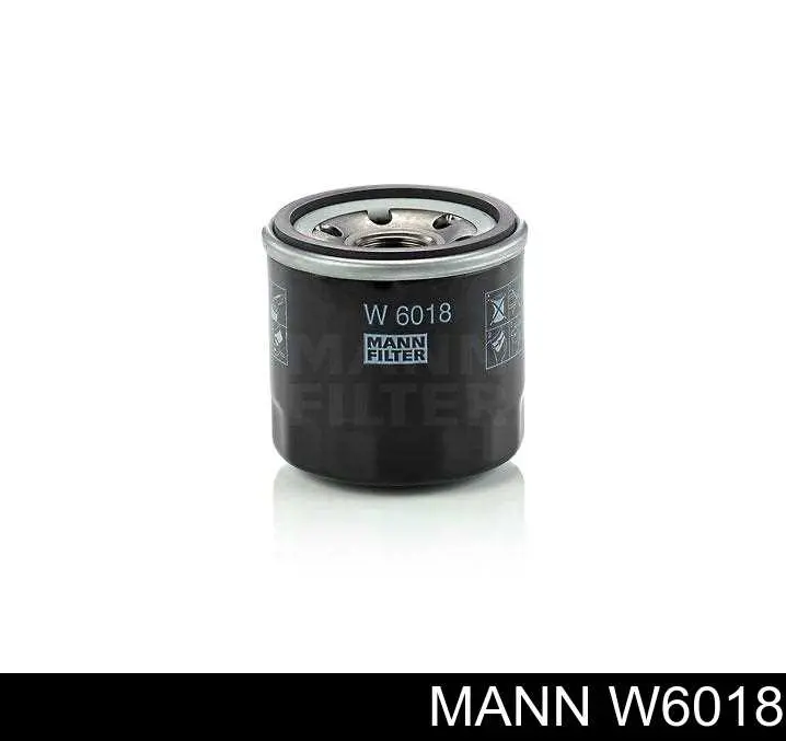 Масляний фільтр двигуна Mann-Filter W6018 ціна, від 10.25 USD