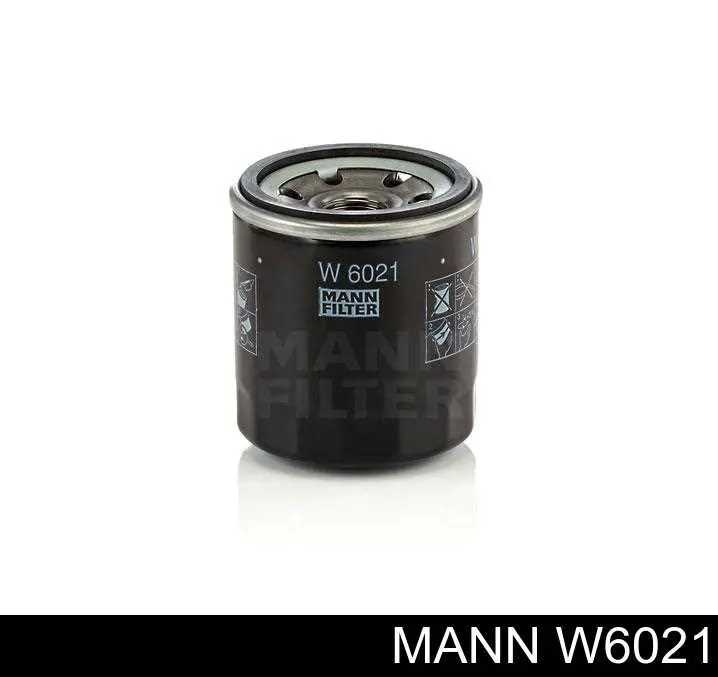 Масляний фільтр двигуна Mann-Filter W6021 ціна, від 7.05 USD