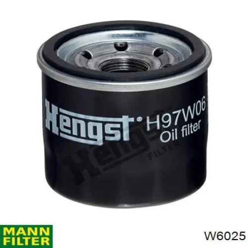 W6025 Mann-Filter фільтр масляний