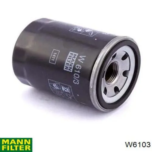 Масляний фільтр двигуна Mann-Filter W6103 ціна, від 6.52 USD