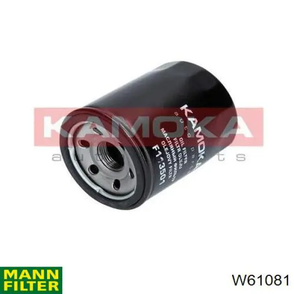 Масляний фільтр двигуна Mann-Filter W61081 ціна, від 5.33 USD