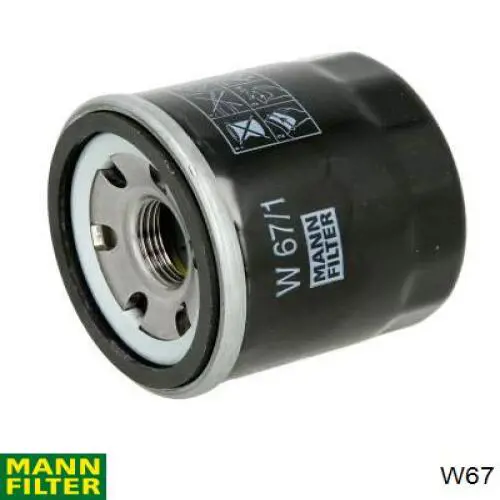 W67 Mann-Filter фільтр масляний