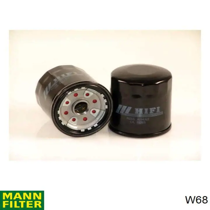 W68 Mann-Filter фільтр масляний