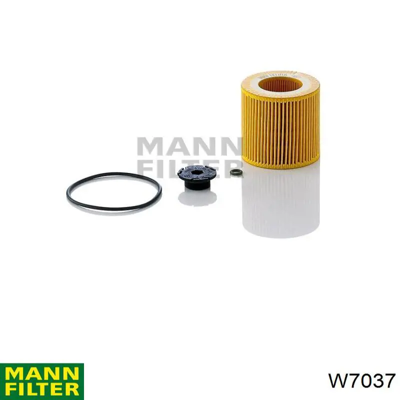 Купити W7037 Mann-Filter Фільтр очищення масла відцентровий