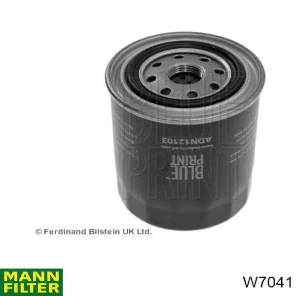 Купити W7041 Mann-Filter Фільтр очищення масла відцентровий