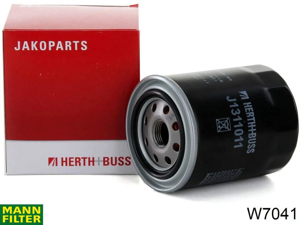Масляний фільтр двигуна Mann-Filter W7041 ціна, від 5.55 USD