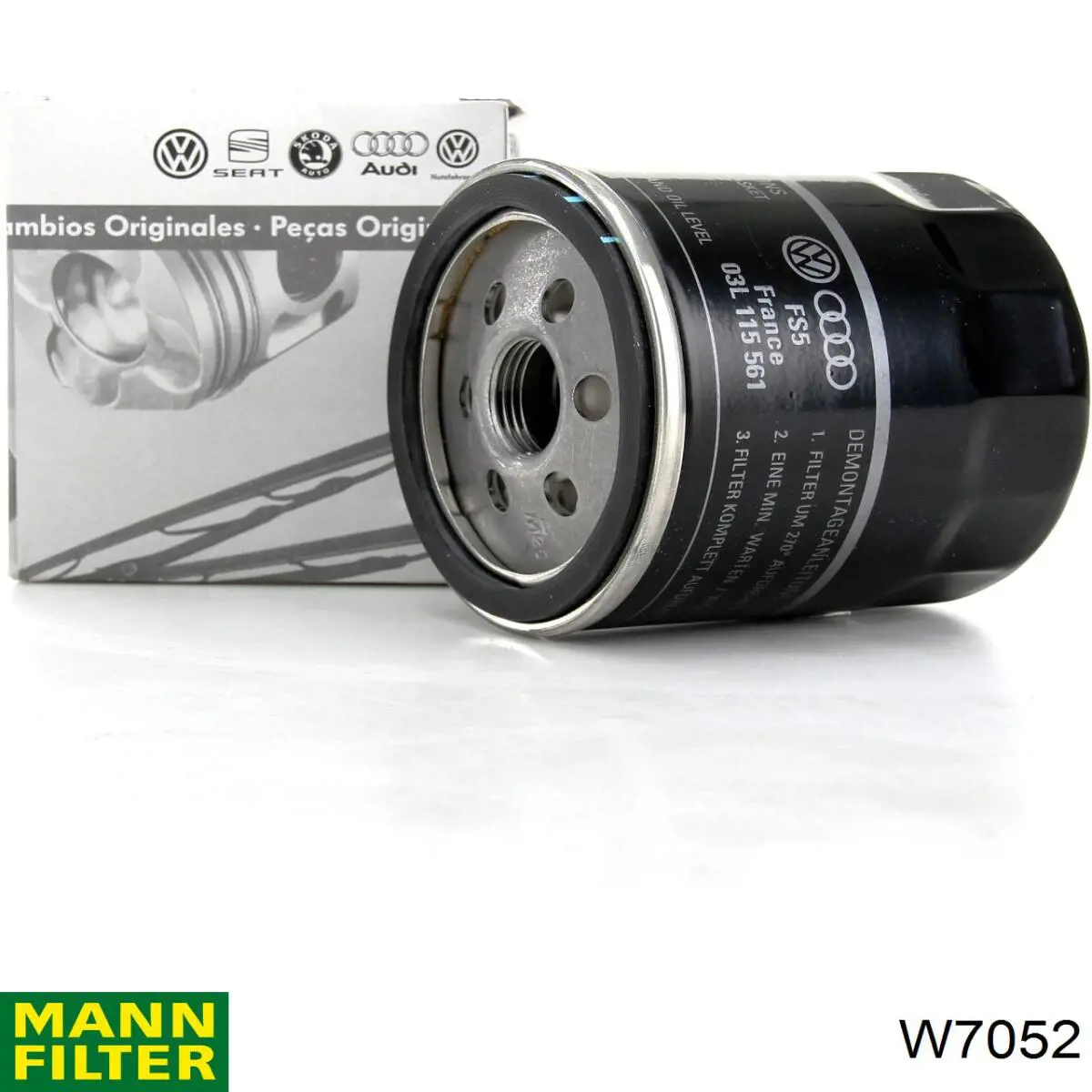Масляний фільтр W7052 Mann-Filter