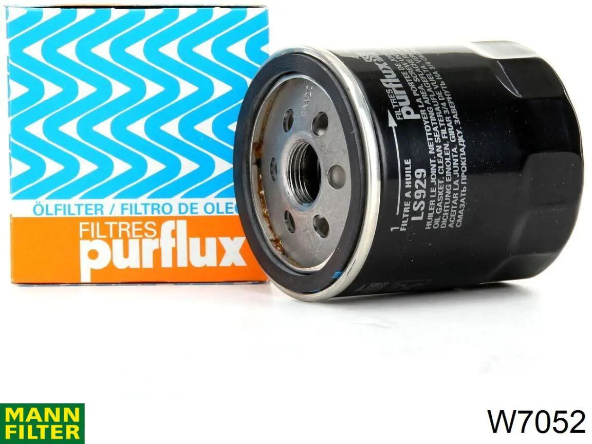 Фільтр масляний Mann-Filter W7052