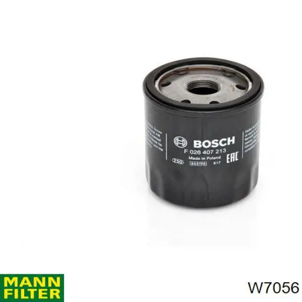 Купити W7056 Mann-Filter Фільтр очищення масла відцентровий
