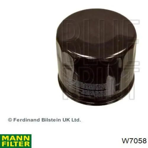 Купити W7058 Mann-Filter Фільтр очищення масла відцентровий