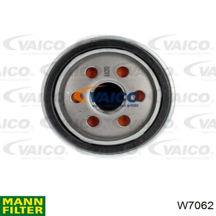 Масляний фільтр двигуна Mann-Filter W7062 ціна, від 8.62 USD