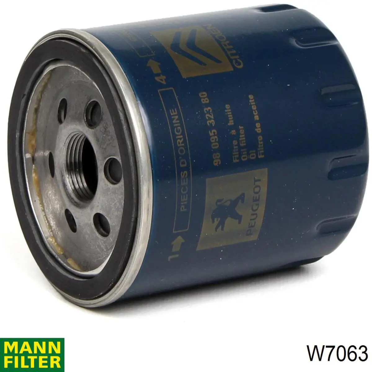 Масляний фільтр двигуна Mann-Filter W7063 ціна, від 12.85 USD
