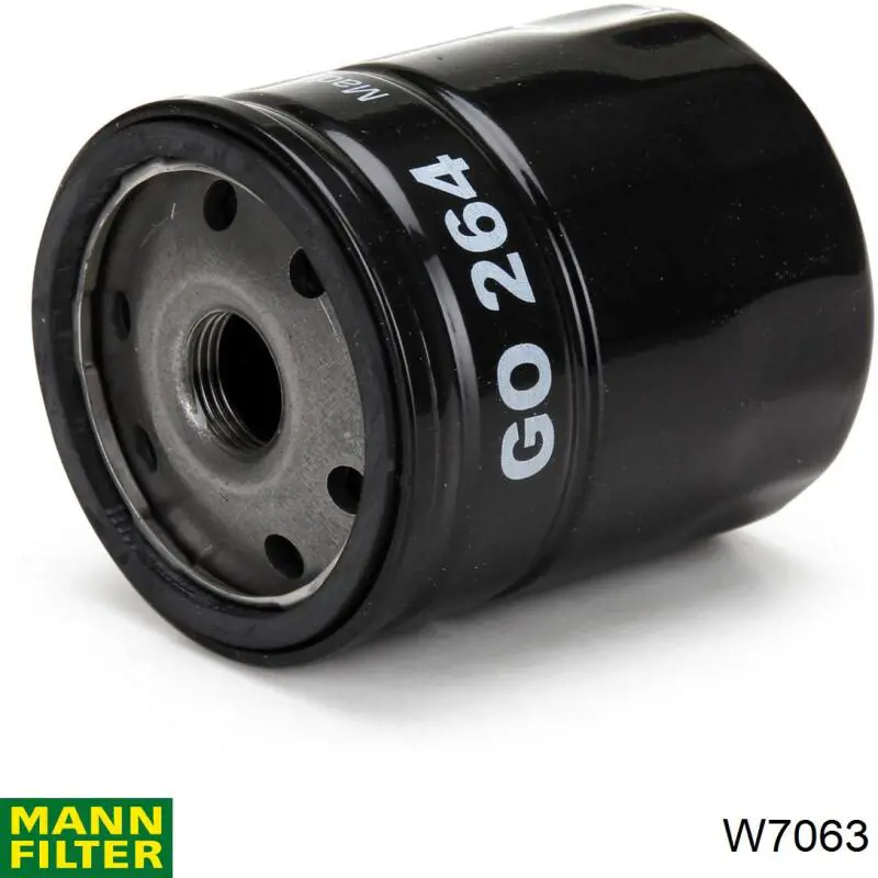 Масляний фільтр двигуна Mann-Filter W7063 ціна, від 12.85 USD