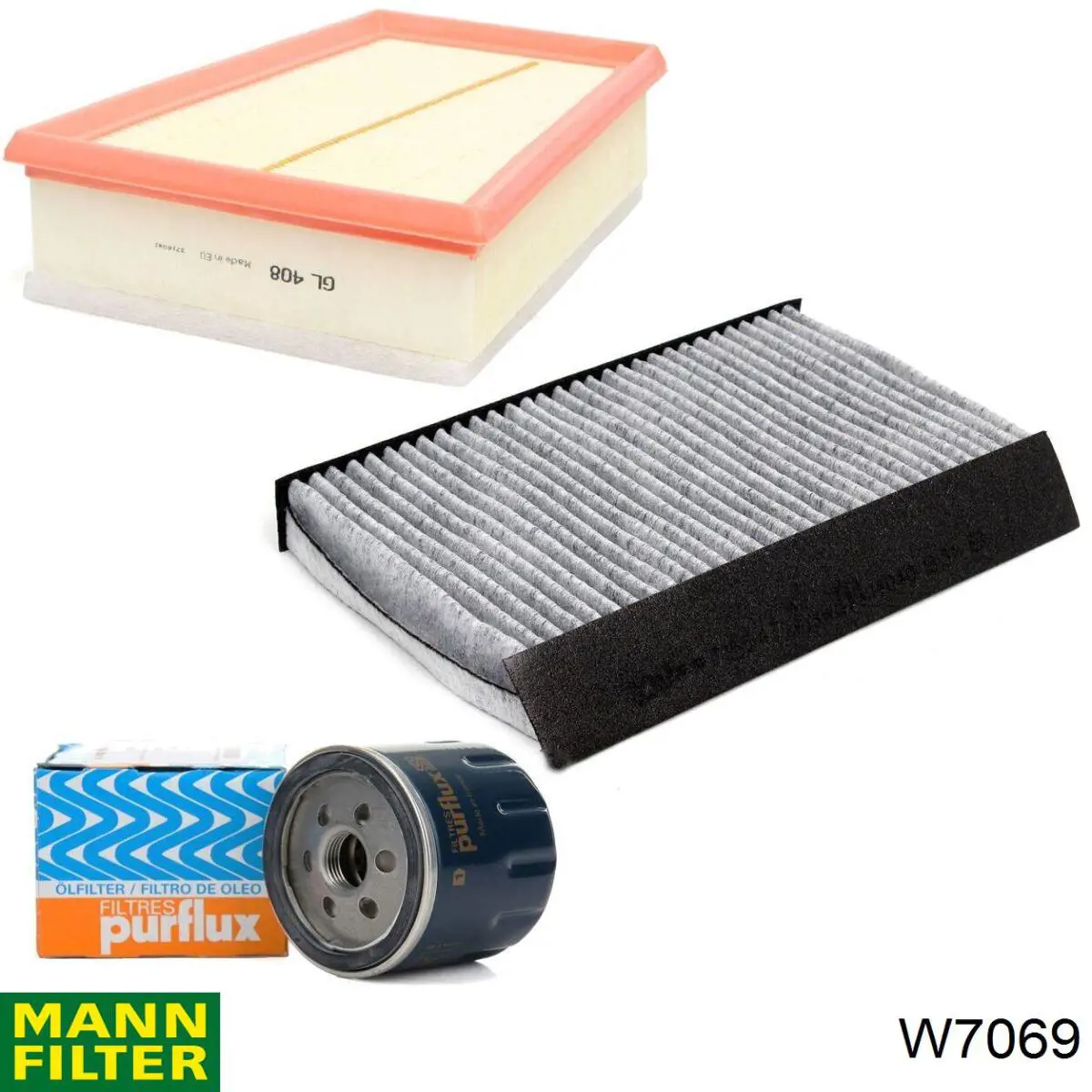 Купити W7069 Mann-Filter Фільтр очищення масла відцентровий