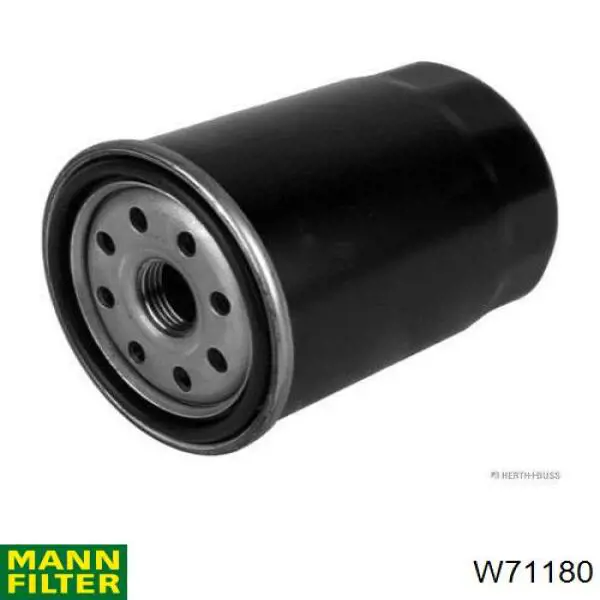 Масляний фільтр двигуна Mann-Filter W71180 ціна, від 3.60 USD