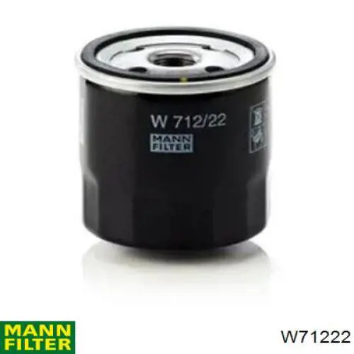 W71222 Mann-Filter фільтр масляний
