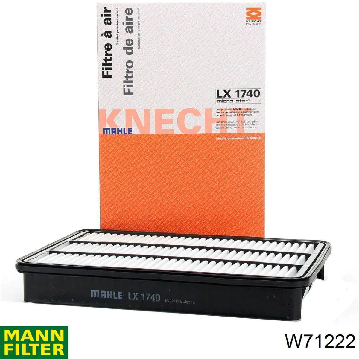Корпус масляного фільтра W71222 Mann-Filter