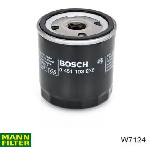 W7124 Mann-Filter фільтр масляний