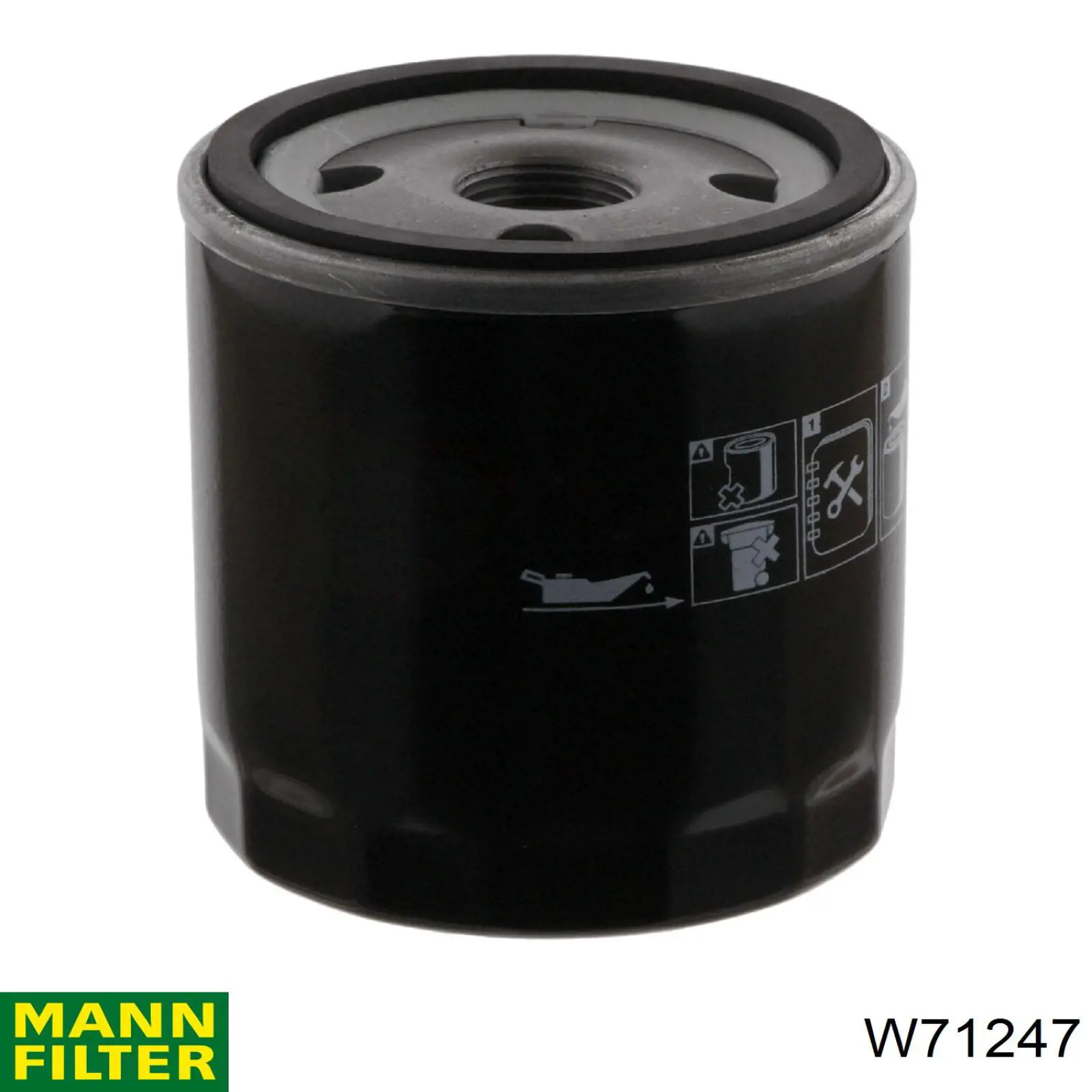Фільтр масляний Mann-Filter W71247