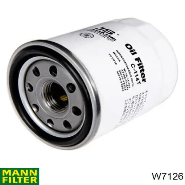 W7126 Mann-Filter Фільтр масла