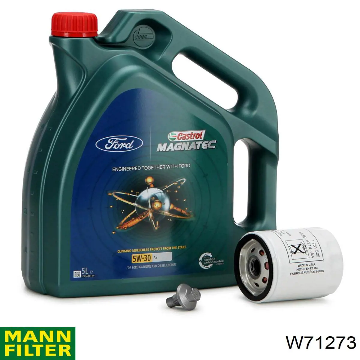 Купити W71273 Mann-Filter Фільтр очищення масла відцентровий