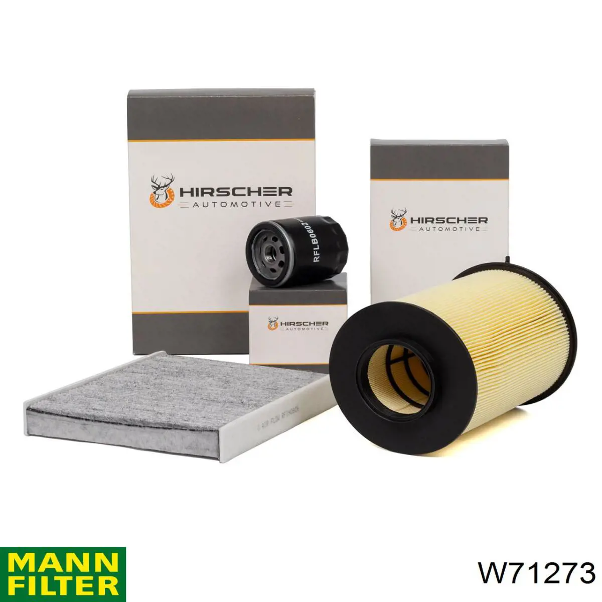 Масляний фільтр W71273 Mann-Filter