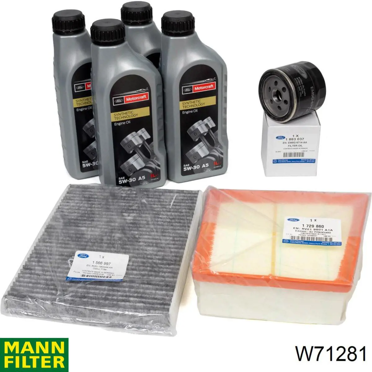 Купити W71281 Mann-Filter Фільтр очищення масла відцентровий