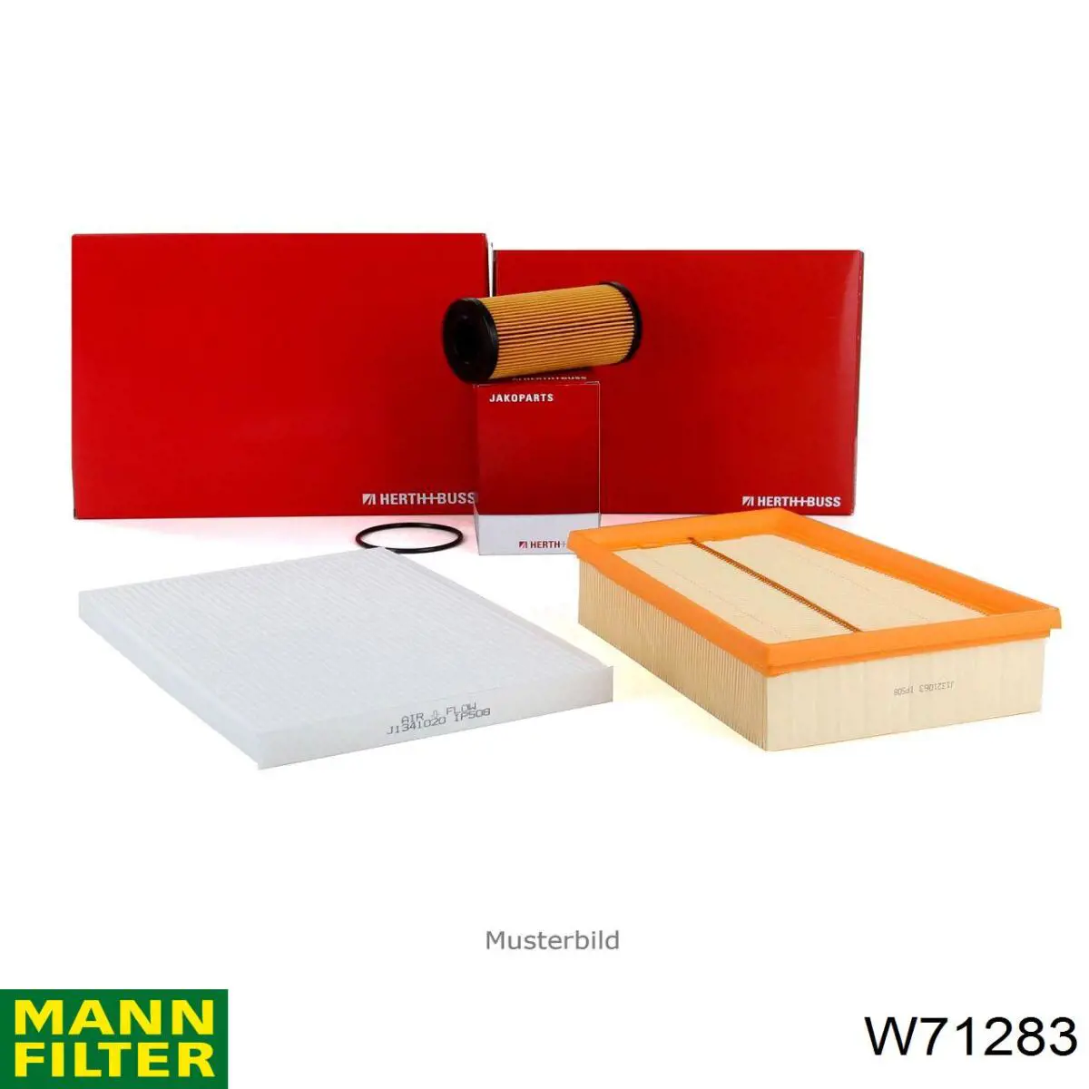Масляний фільтр двигуна Mann-Filter W71283 ціна, від 6.56 USD