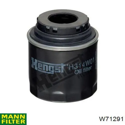 W71291 Mann-Filter фільтр масляний