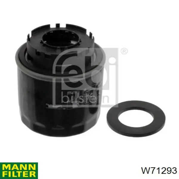 Масляний фільтр W71293 Mann-Filter