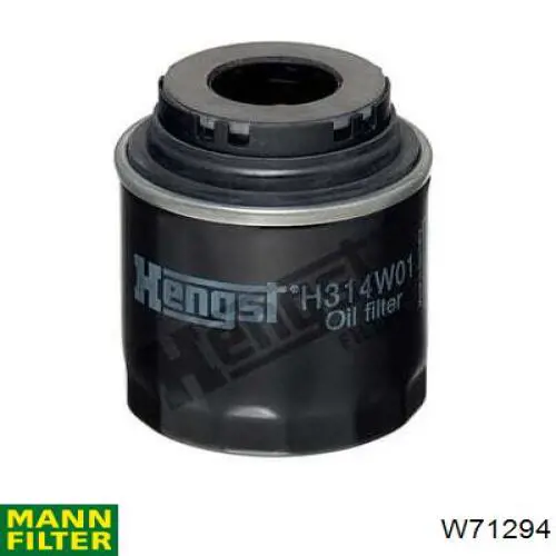 Масляний фільтр W71294 Mann-Filter