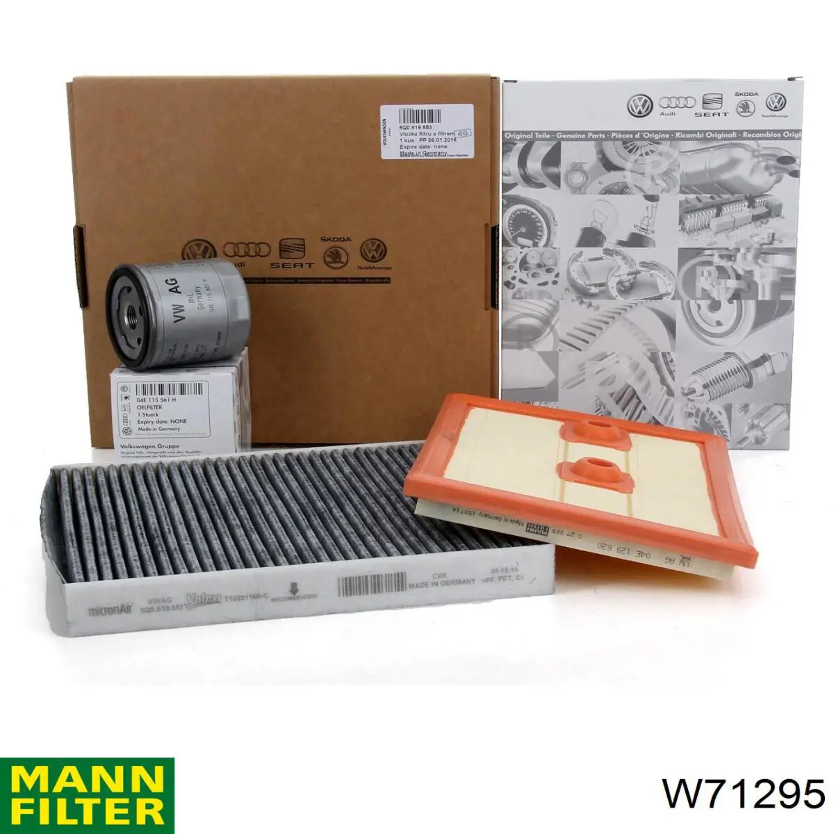 W71295 Mann-Filter Фільтр масла
