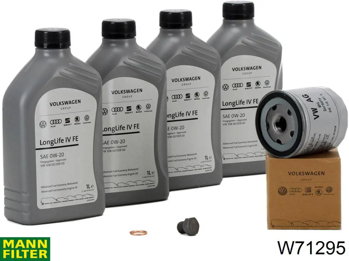 Масляний фільтр двигуна Mann-Filter W71295 ціна, від 9.06 USD
