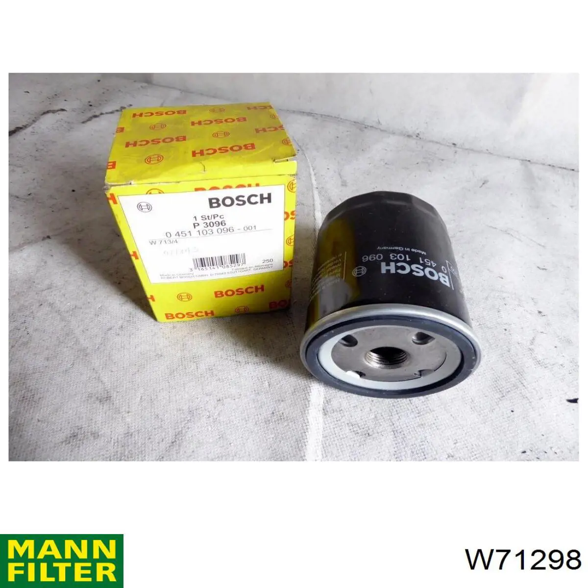 W71298 Mann-Filter Фільтр масла