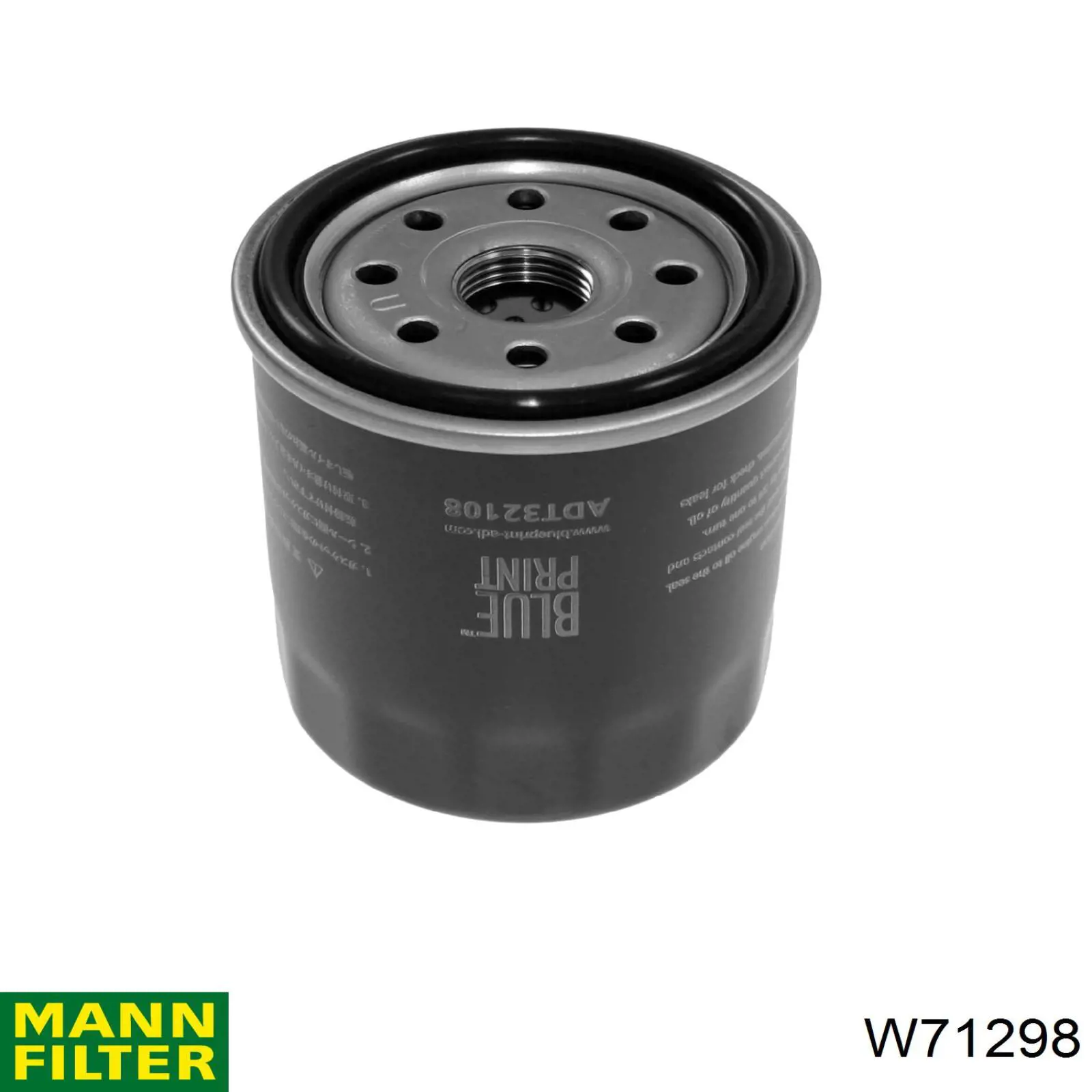 Фільтр масляний Mann-Filter W71298