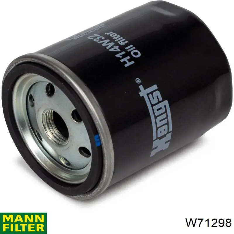 Масляний фільтр двигуна Mann-Filter W71298 ціна, від 8.62 USD