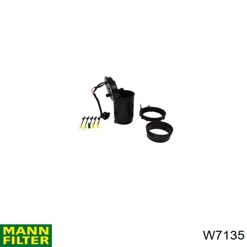 Масляний фільтр W7135 Mann-Filter