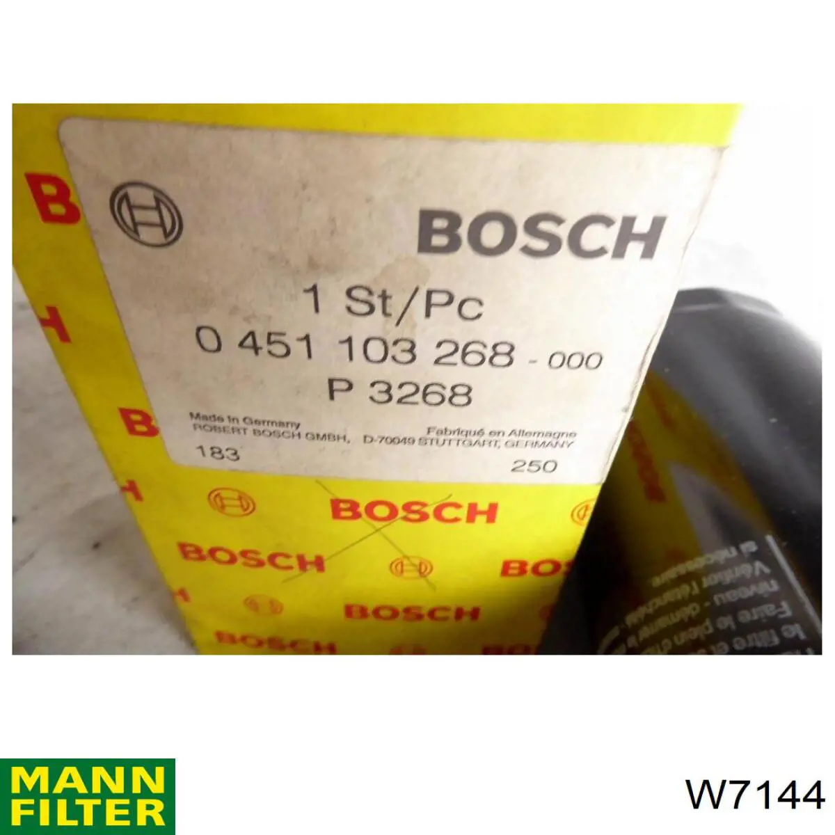 Купити W7144 Mann-Filter Фільтр очищення масла відцентровий