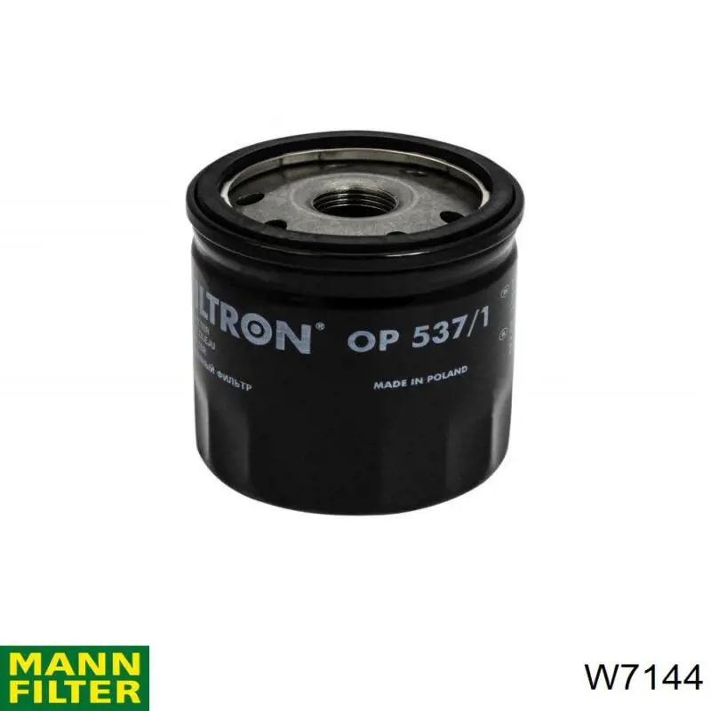 Фільтр масляний Mann-Filter W7144