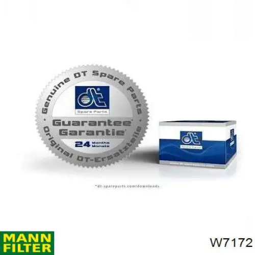 W7172 Mann-Filter фільтр масляний
