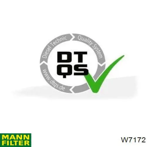 Купити W7172 Mann-Filter Фільтр очищення масла відцентровий