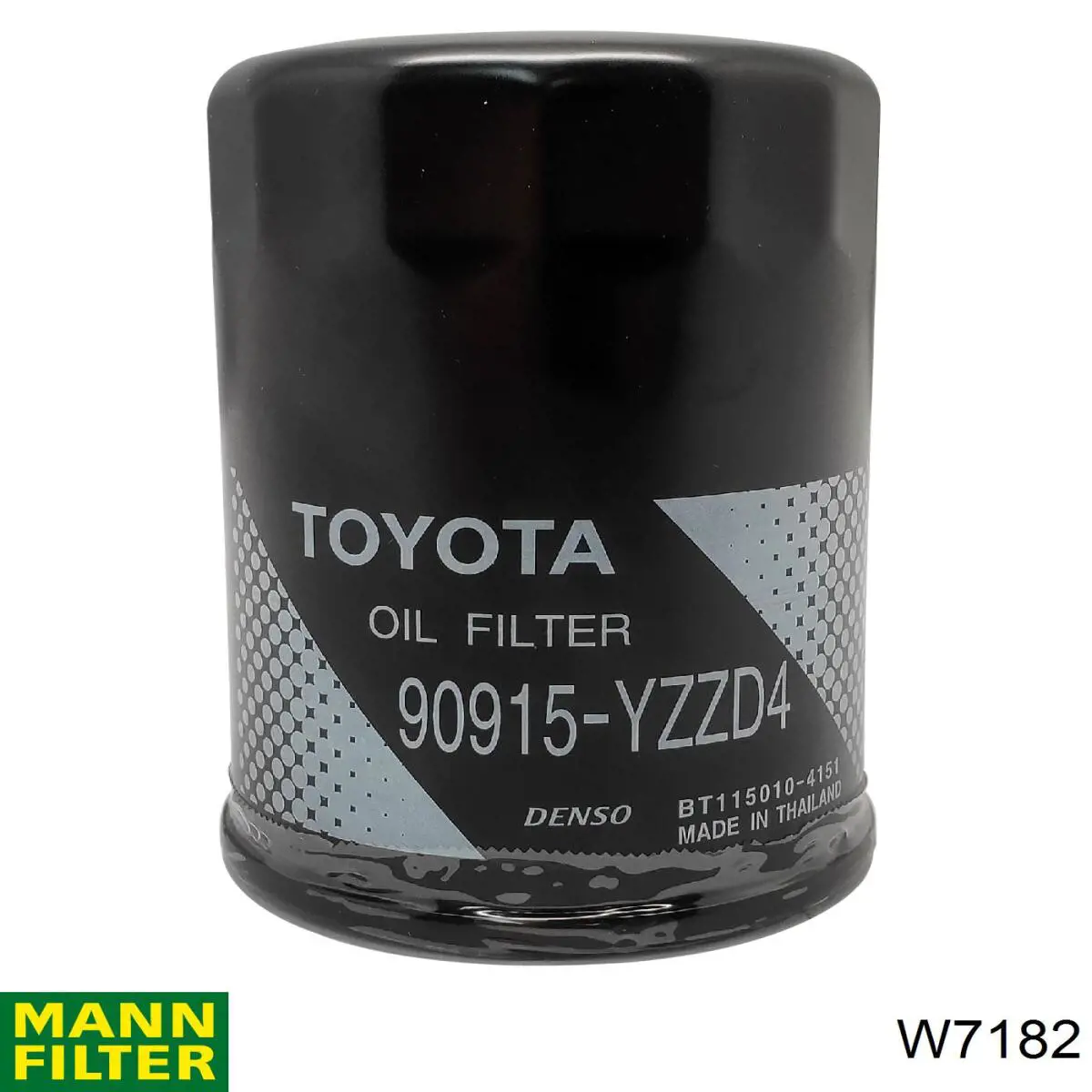 Масляний фільтр W7182 Mann-Filter