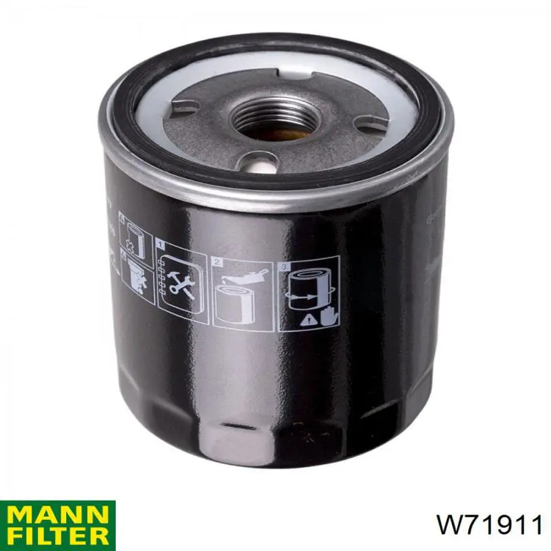 W71911 Mann-Filter фільтр масляний