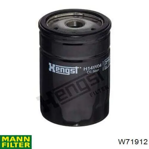 Масляний фільтр двигуна Mann-Filter W71912 ціна, від 5.62 USD