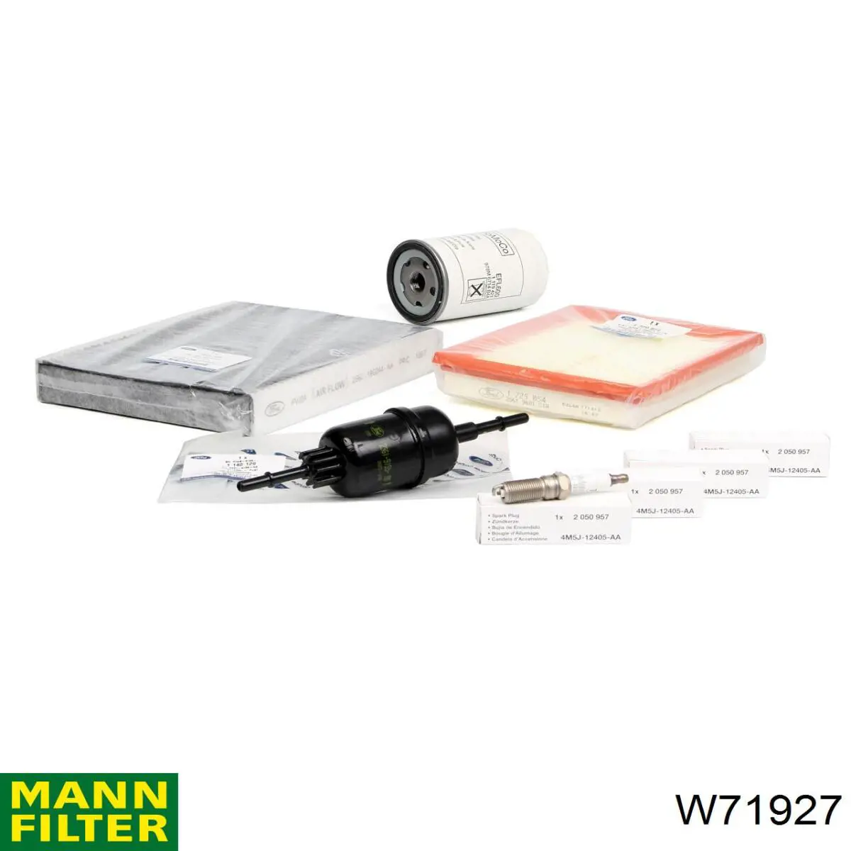 Масляний фільтр двигуна Mann-Filter W71927 ціна, від 7.21 USD