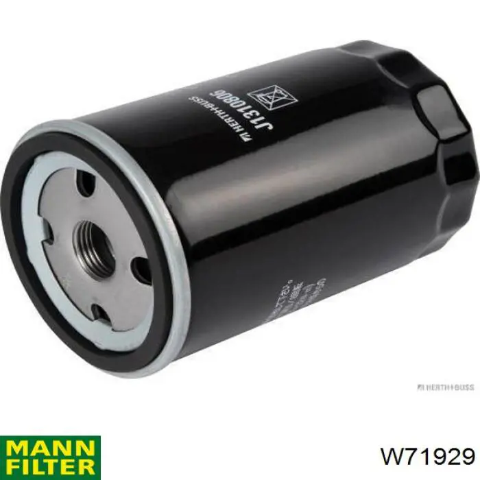 W71929 Mann-Filter фільтр масляний
