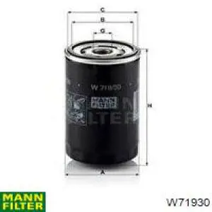 Купити W71930 Mann-Filter Фільтр очищення масла відцентровий