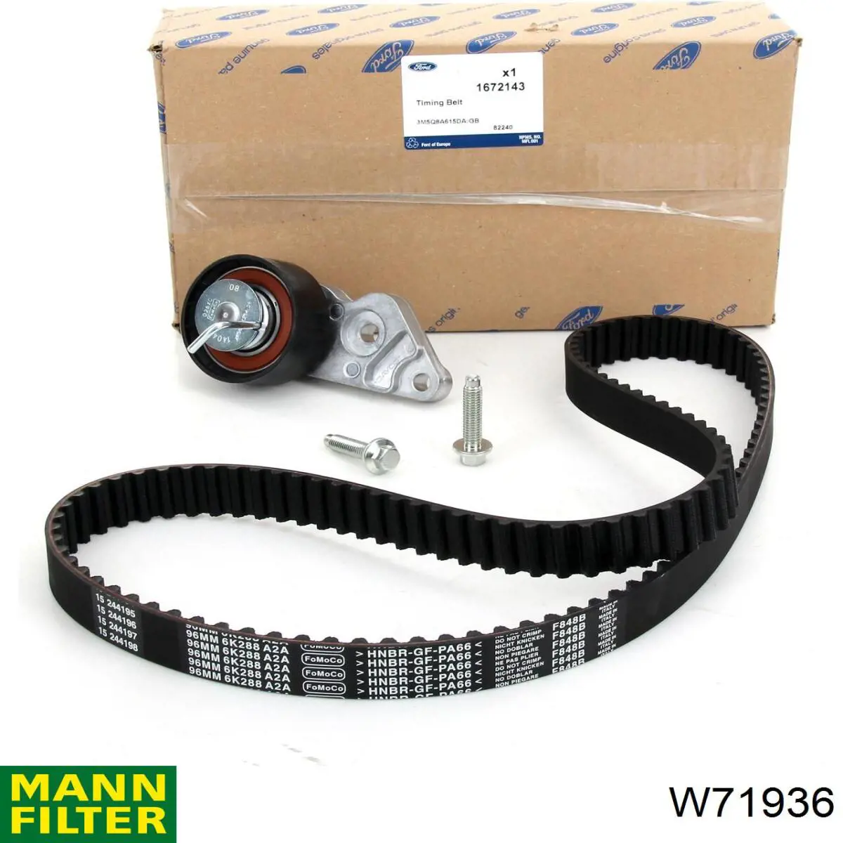 Масляний фільтр двигуна Mann-Filter W71936 ціна, від 8.45 USD
