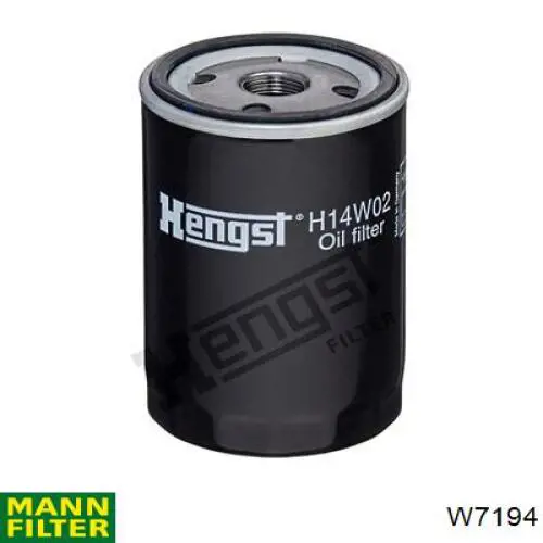 W7194 Mann-Filter фільтр масляний